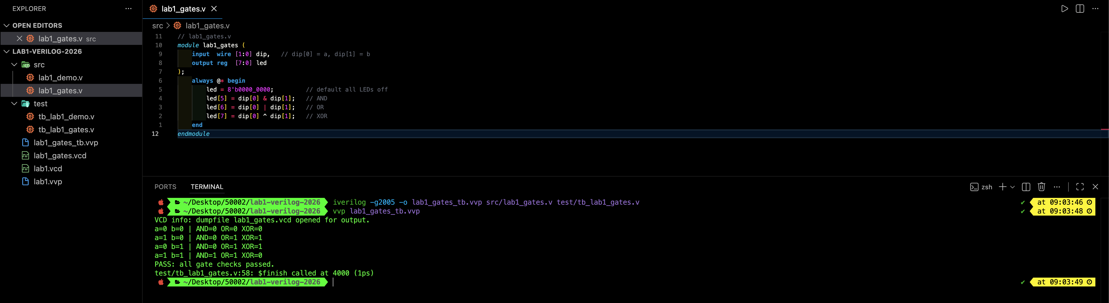 vp-lab 1 solution - lab task - computer programming -... Lab 1 - Digital Abstraction | 50.002 CS