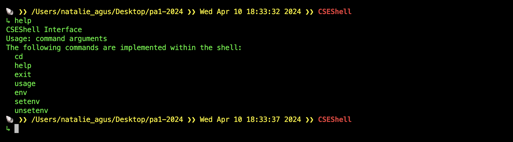 Builtin Commands | 50.005 CSE